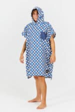 After Essentials Swim Club Poncho Vertigo Blue Star2