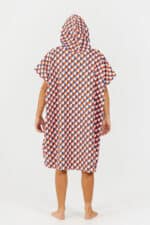 After Essentials Swim Club Poncho Vertigo Orange1