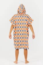 After Essentials Swim Club Poncho Vertigo Sun Orange1