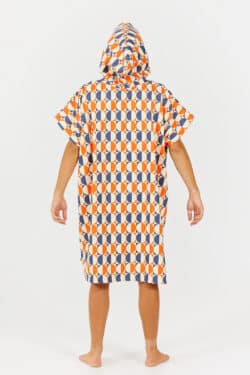 After Essentials Swim Club Poncho Vertigo Sun Orange1