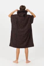 After Essentials Tech Pocket Poncho Black Snake1
