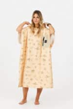 After Essentials Tech Pocket Poncho Fins Print
