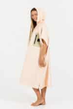 After Essentials Tech Pocket Poncho Tears Of Pink1
