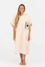 After Essentials Tech Pocket Poncho Tears Of Pink4