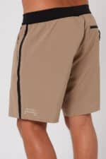 Fe02606 Tech Shorts Deep Taupe 4