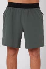 Fe02606 Tech Shorts Olive 2