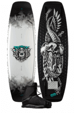 Ronix 2026 Parks Modello Wparks Bindings Boat Wakeboard Package