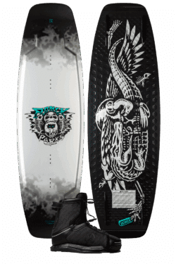 Ronix 2026 Parks Modello Wparks Bindings Boat Wakeboard Package
