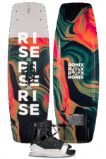 Ronix 2026 Rise Air Core 3 Whalo Bindings Women’s Boat Wakeboard Package