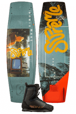 Ronix 2026 Supreme Air Core 3 Wone Carbitex Boat Wakeboard Package