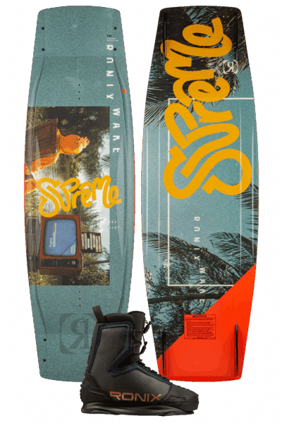 Ronix 2026 Supreme Air Core 3 Wone Carbitex Boat Wakeboard Package