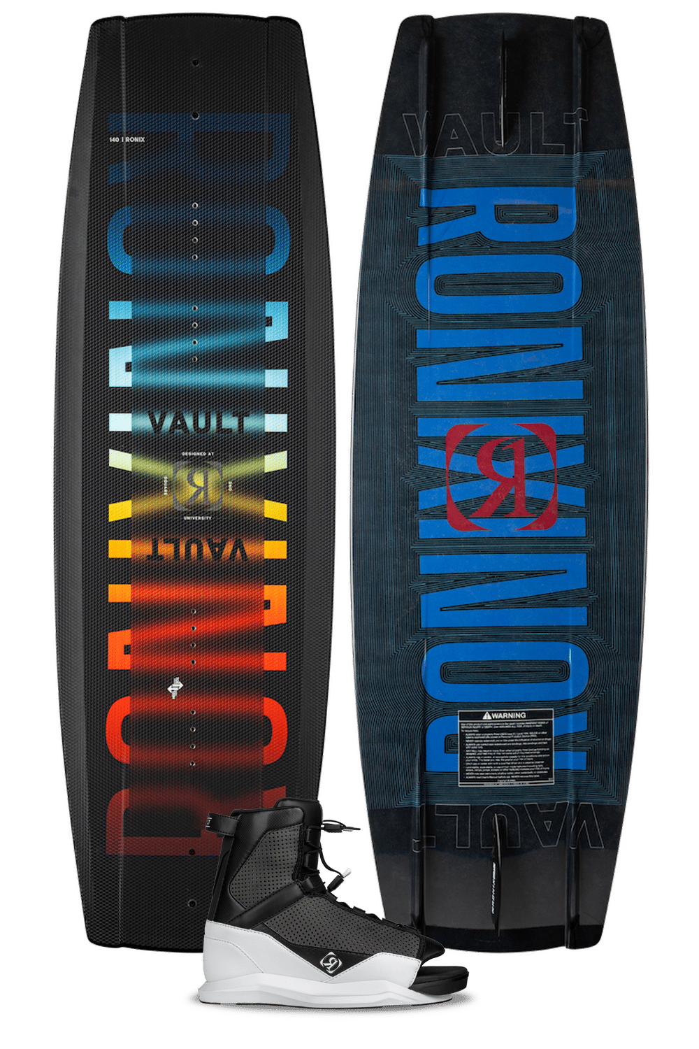 Ronix 2026 Vault Wdistrict Boat Wakeboard Package Ronix 2026 Vault Wdistrict Boat Wakeboard Package
