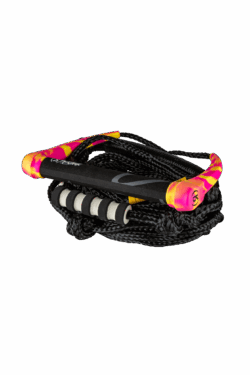 Ronix Ropes & Handles Silicone Bungee Surf Rope Swirl Angle