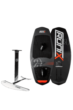 Ronix Fluid 28In. Mast Wbalance 1300 Wakefoil Set W727 Tuff Tech Core Foil Board