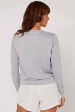 Follow Elara Sun Tee L:s Light Grey4