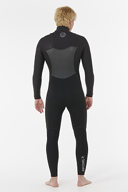 Rip Curl Flashbomb 43 Chest Zip Fullsuit Wetsuit Black6