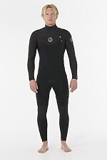 Rip Curl Flashbomb 43 Chest Zip Fullsuit Wetsuit Black8