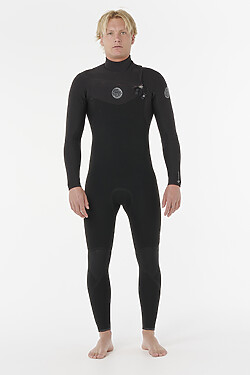 Rip Curl Flashbomb 43 Chest Zip Fullsuit Wetsuit Black8