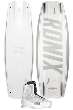 Ronix 2027 One Blackout Technology Wone Intuition Boat Wakeboard Package