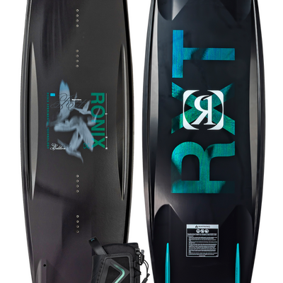 Ronix 2027 Rxt Blackout Technology Wrxt Intuition Boat Wakeboard Package