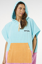 Rip Curl Premium Surf Hooded Towel Poncho – Light Sea Blue