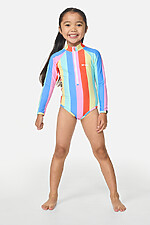 Rip Curl Rainbow Stripe Surf Suit Girl – Multico1