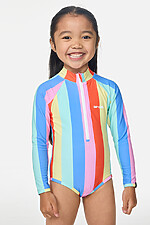 Rip Curl Rainbow Stripe Surf Suit Girl – Multico3
